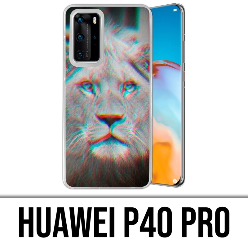 Coque Huawei P40 PRO - Lion 3D