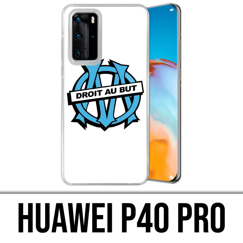 Cover per Huawei P40 PRO - Logo Om Marseille Straight To Goal