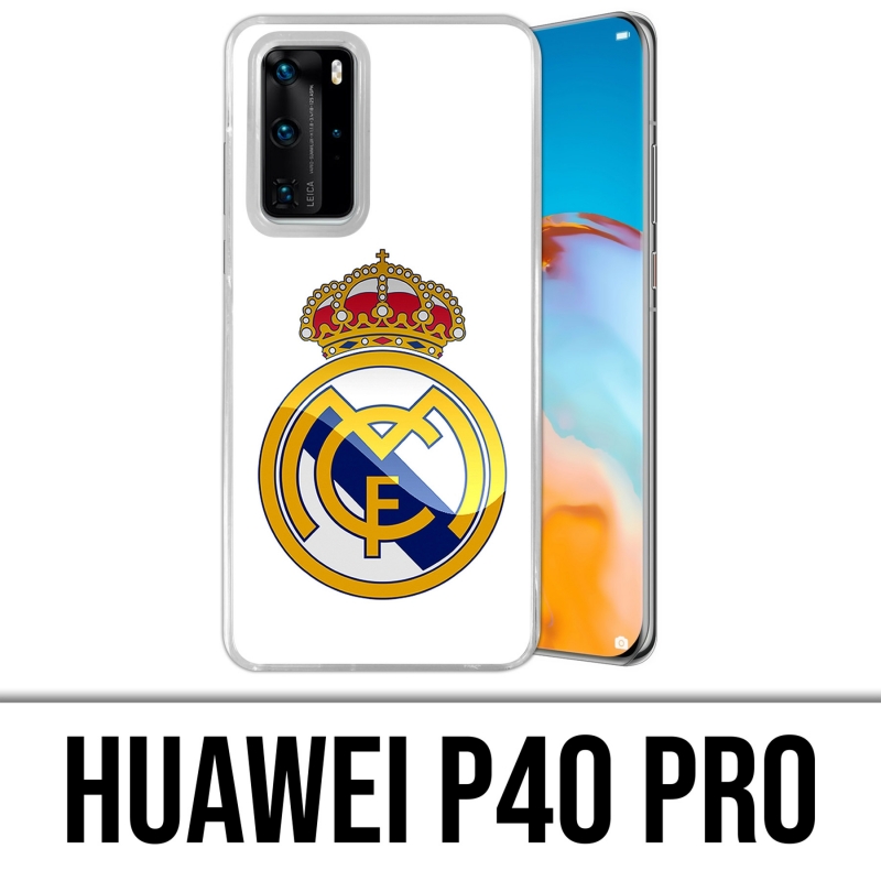 Custodia per Huawei P40 PRO - Logo Real Madrid