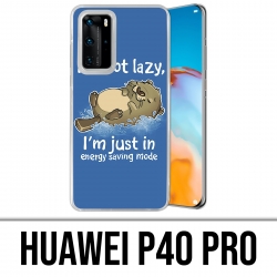 Coque Huawei P40 PRO - Loutre Not Lazy