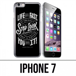 Custodia per iPhone 7 - Citation Life Fast Stop. Guardati intorno
