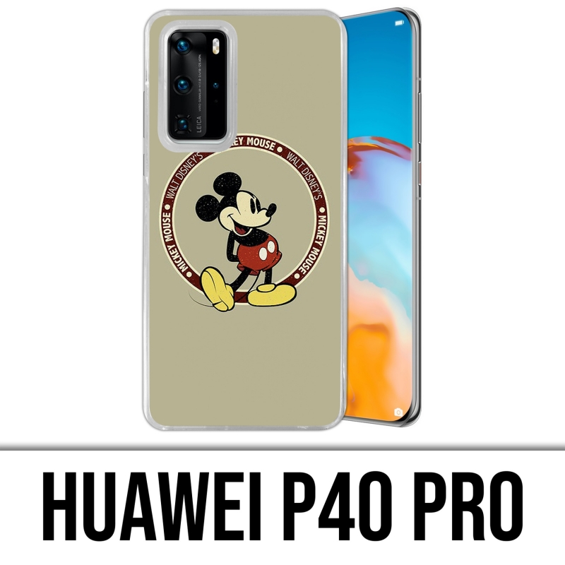 Custodia per Huawei P40 PRO - Mickey vintage
