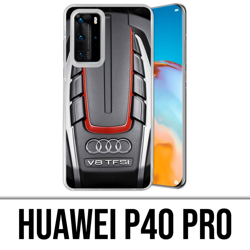 Coque Huawei P40 PRO - Moteur Audi V8 2