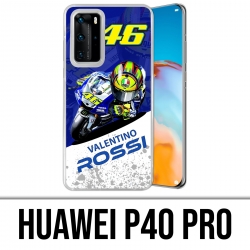Funda Huawei P40 PRO - Motogp Rossi Cartoon 2
