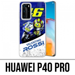 Coque Huawei P40 PRO - Motogp Rossi Cartoon