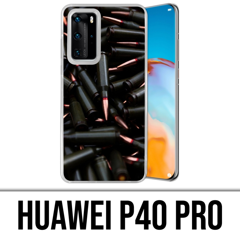 Custodia per Huawei P40 PRO - Munizioni nera