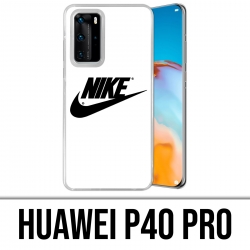 Funda para Huawei P40 PRO - Logo Nike Blanco