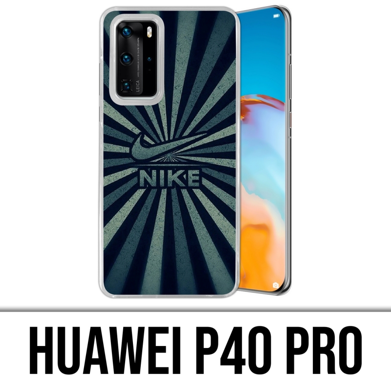 Custodia per Huawei P40 PRO - Logo Nike Vintage