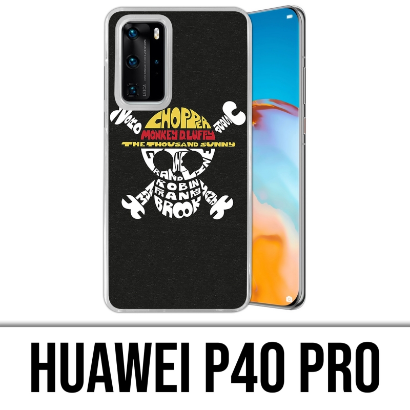 Funda Huawei P40 PRO - Nombre del logotipo de una pieza