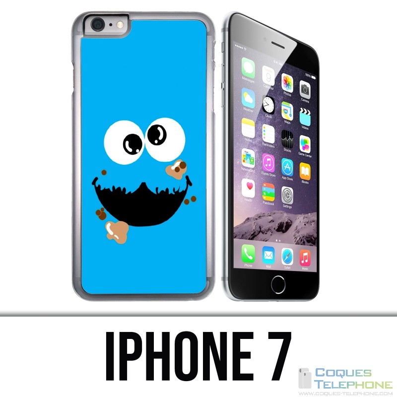Funda iPhone 7 - Cookie Monster Face