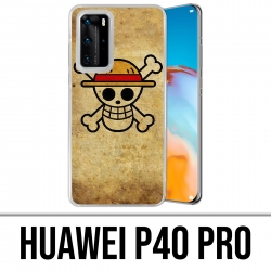 Huawei P40 PRO Case - One Piece Vintage Logo
