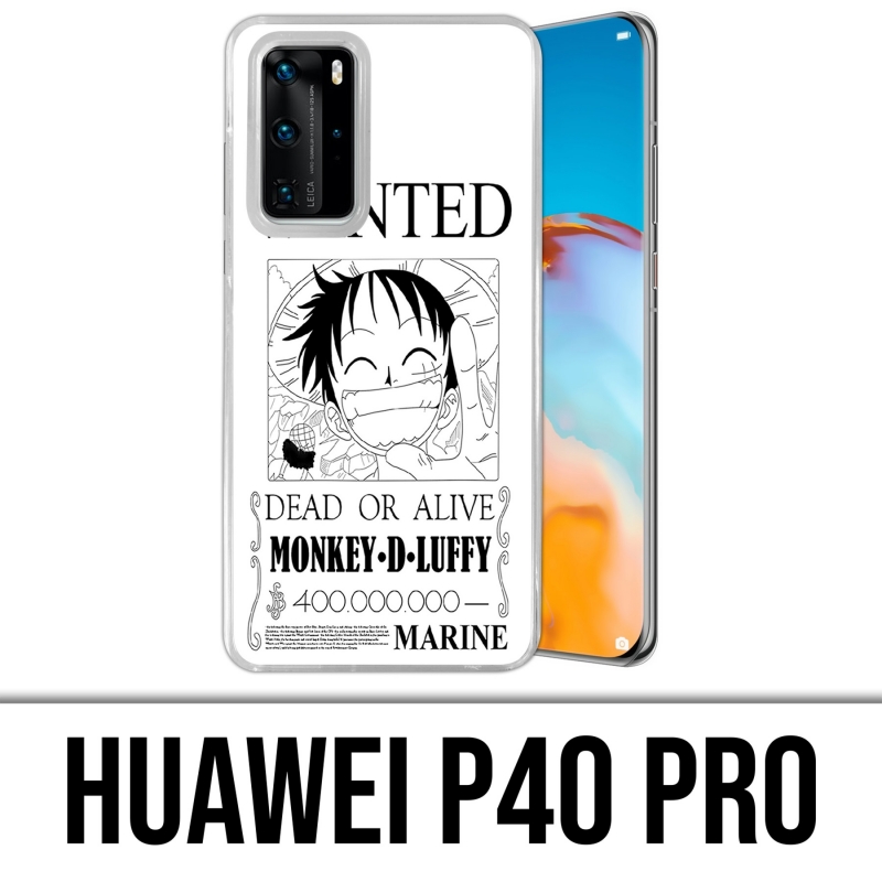 Custodia per Huawei P40 PRO - One Piece Wanted Rufy