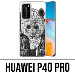 Coque Huawei P40 PRO - Panda Azteque
