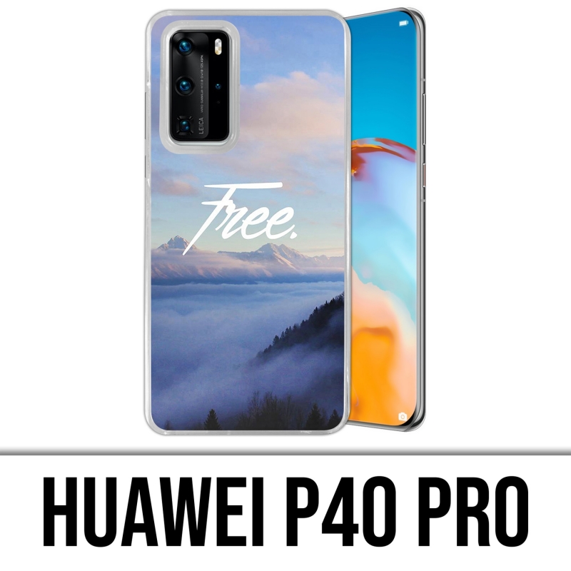 Custodia per Huawei P40 PRO - Paesaggio montano gratuito