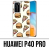 Huawei P40 PRO Case - Pizza Burger