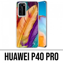 Huawei P40 PRO Case - Feathers
