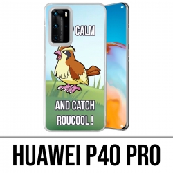 Funda Huawei P40 PRO - Pokémon Go Catch Roucool