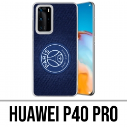 Coque Huawei P40 PRO - Psg Minimalist Fond Bleu