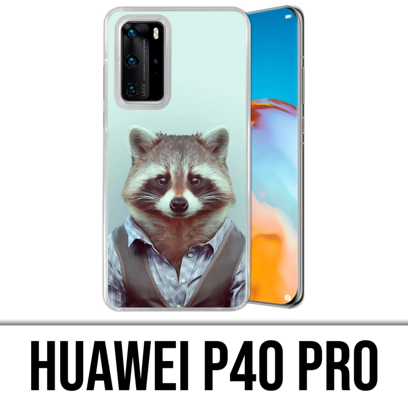 Funda Huawei P40 PRO - Disfraz de mapache
