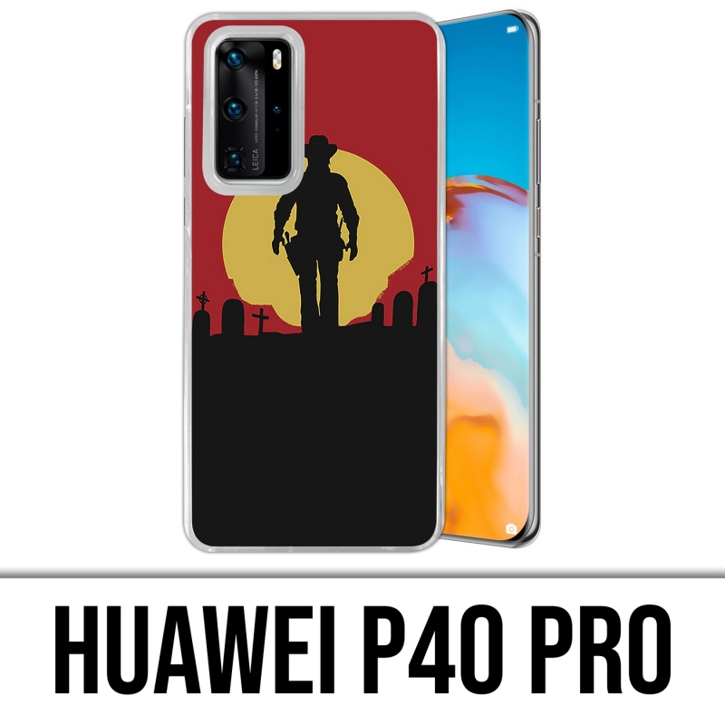 Custodia per Huawei P40 PRO - Red Dead Redemption Sun