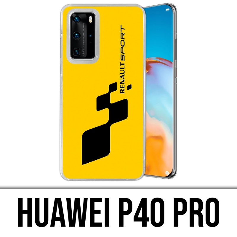 Custodia per Huawei P40 PRO - Renault Sport gialla