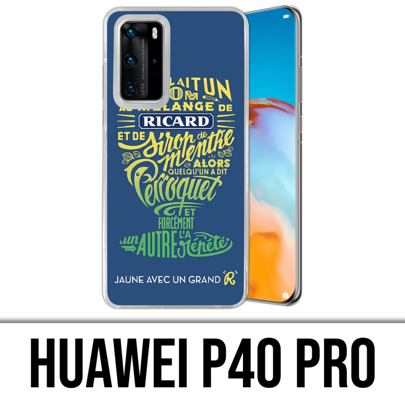 Huawei P40 PRO Case - Ricard Papagei