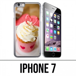 Coque iPhone 7 - Cupcake Rose
