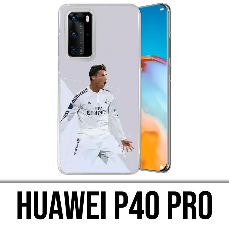 Huawei P40 PRO Case - Ronaldo Lowpoly