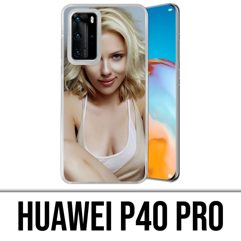 Custodia per Huawei P40 PRO - Scarlett Johansson Sexy