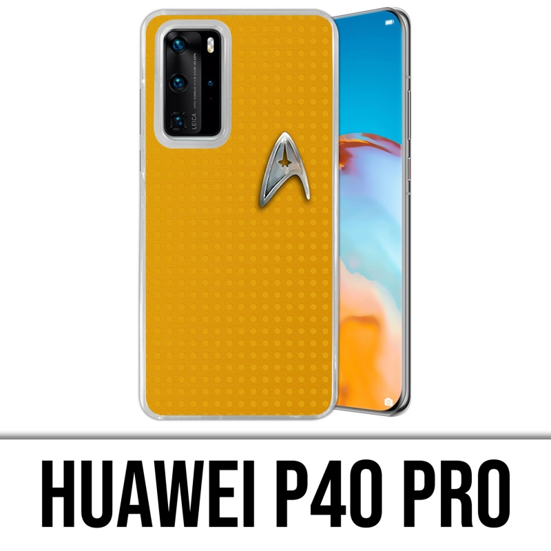 Custodia per Huawei P40 PRO - Star Trek gialla