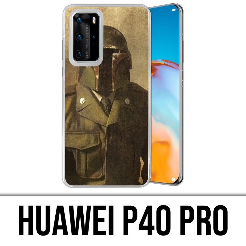 Coque Huawei P40 PRO - Star Wars Vintage Boba Fett
