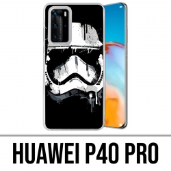 Coque Huawei P40 PRO - Stormtrooper Paint