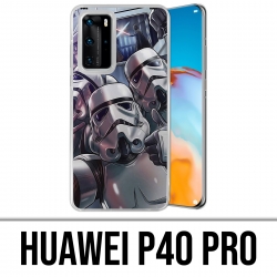 Custodia per Huawei P40 PRO - Stormtrooper Selfie