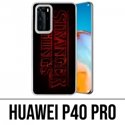 Custodia per Huawei P40 PRO - Logo Stranger Things