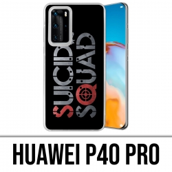 Custodia per Huawei P40 PRO - Logo Suicide Squad
