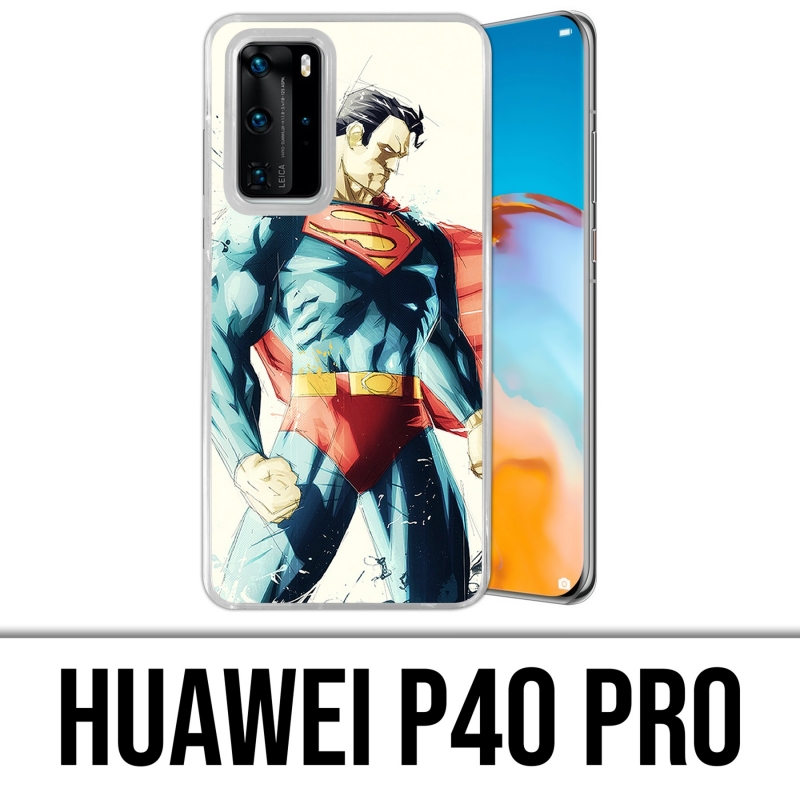Huawei P40 PRO Case - Superman Paintart