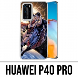 Custodia per Huawei P40 PRO - Superman Wonderwoman