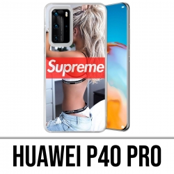 Coque Huawei P40 PRO - Supreme Girl Dos
