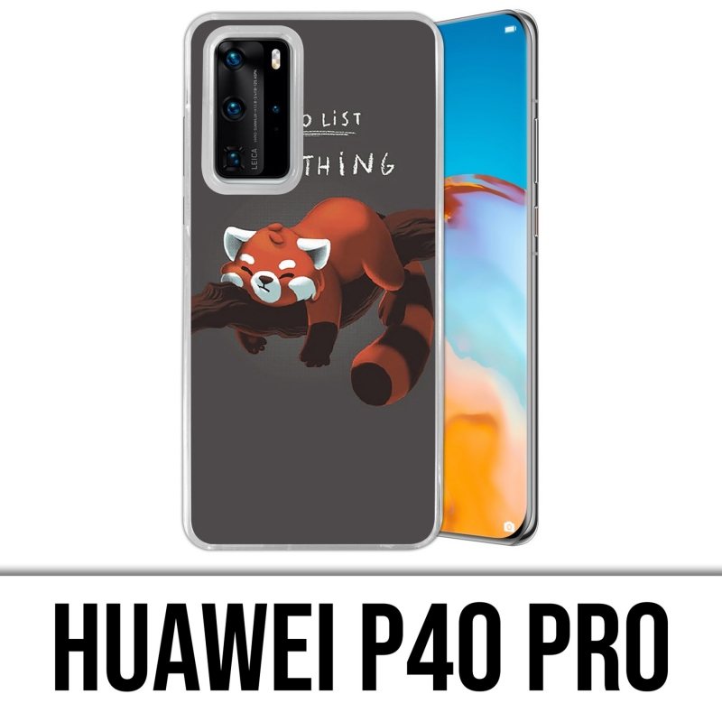 Custodie e protezioni Huawei P40 PRO - To Do List Panda Roux