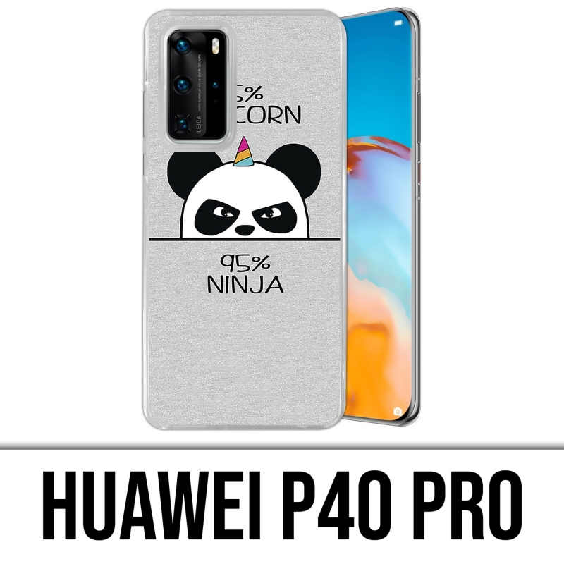 Custodia per Huawei P40 PRO - Unicorno Ninja Panda Unicorno