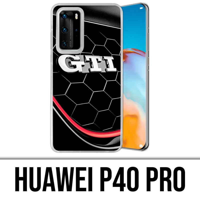 Custodia per Huawei P40 PRO - Logo Vw Golf Gti