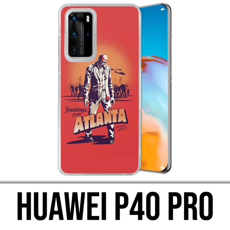 Huawei P40 PRO Case - Walking Dead Greetings From Atlanta