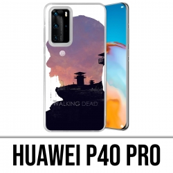 Coque Huawei P40 PRO - Walking Dead Ombre Zombies