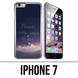 Custodia per iPhone 7 - Disney Quote Think Think Reve