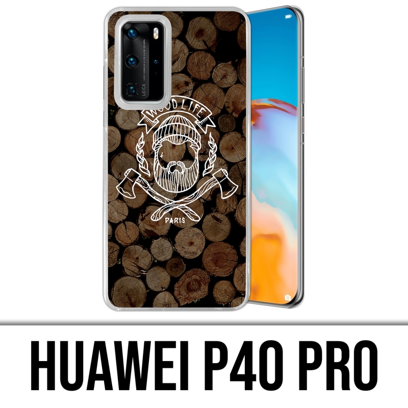 Coque Huawei P40 PRO - Wood Life