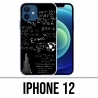 Coque iPhone 12 - E égale Mc2