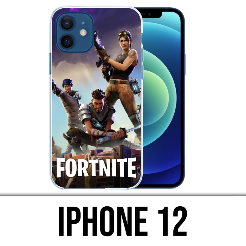 Custodia per iPhone 12 - Poster di Fortnite