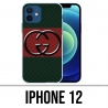 Coque iPhone 12 - Gucci Logo