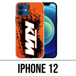 Coque iPhone 12 - KTM Logo Galaxy