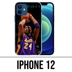 Coque iPhone 12 - Kobe Bryant Tir Panier Basketball Nba